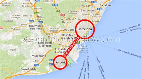 barcelona city center directions|From Barcelona Airport to City Center & Back: 2024 Guide .